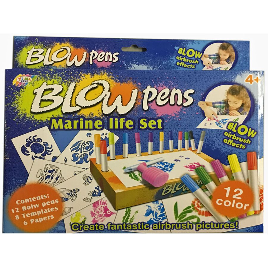 Blow Pens Airbrush Art Set Assorted