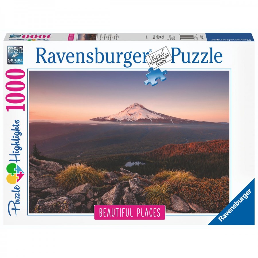 Ravensburger Puzzle 1000 Piece Stratovulkan Mount Hood