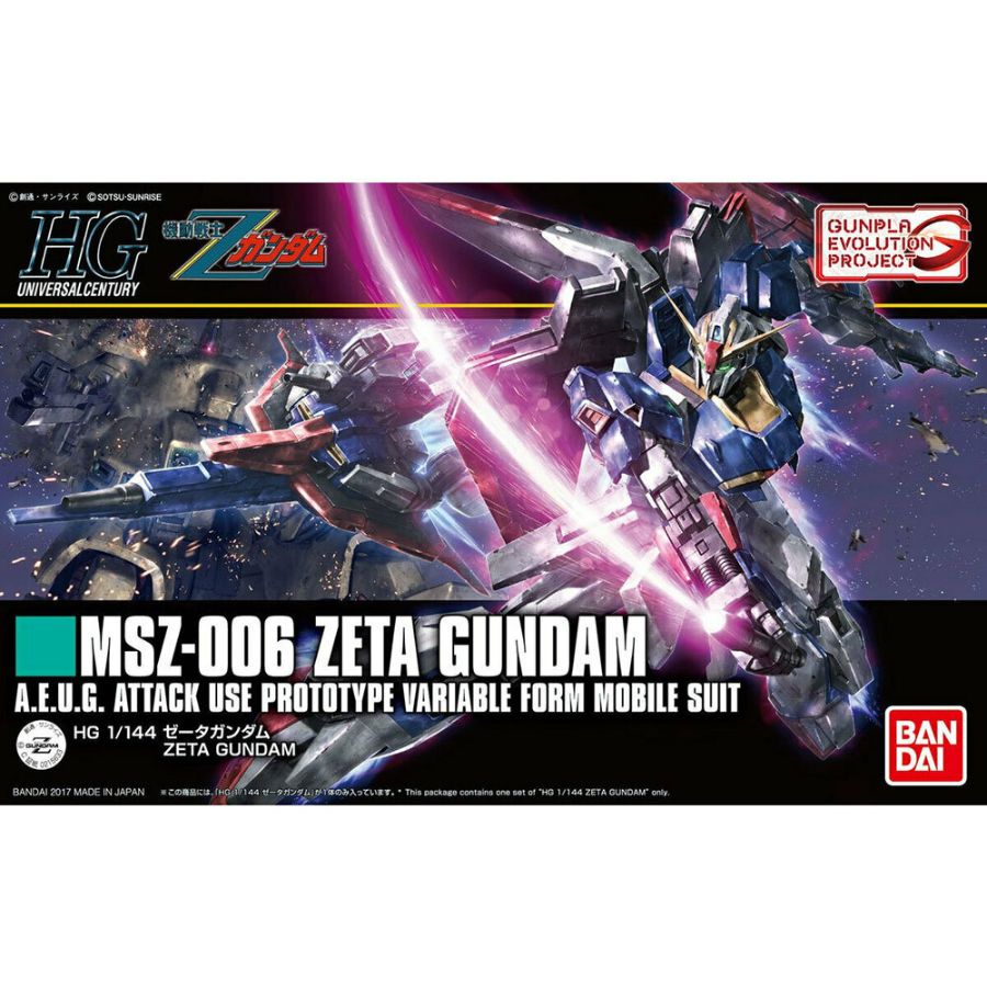 Gundam Model Kit 1:144 HG Zeta Gundam