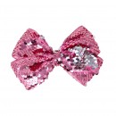 Blue & Silver Mermaid Reversible Sequin Hair Bow