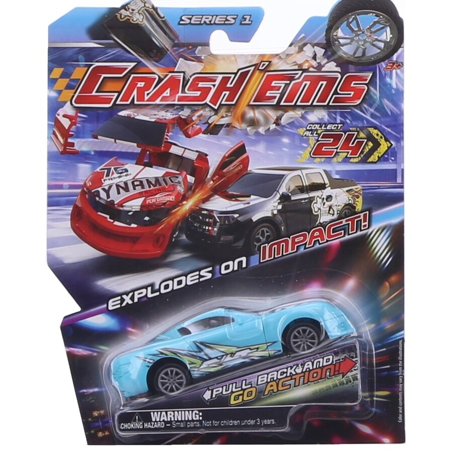 Crash Ems Crash Up Cars Assorted