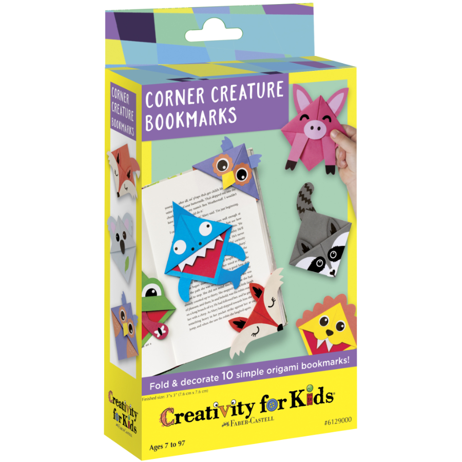 Faber Castell Creativity For Kids Corner Creature Bookmarks Craft