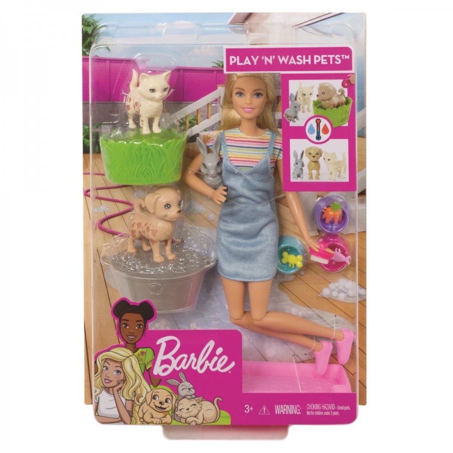 Barbie Play N Wash Pets