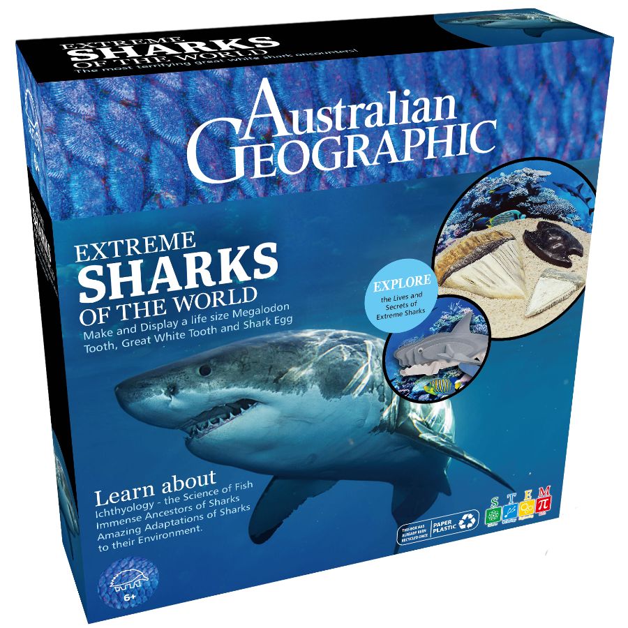 Australian Geographic Extreme Sharks Science & Activity Kit