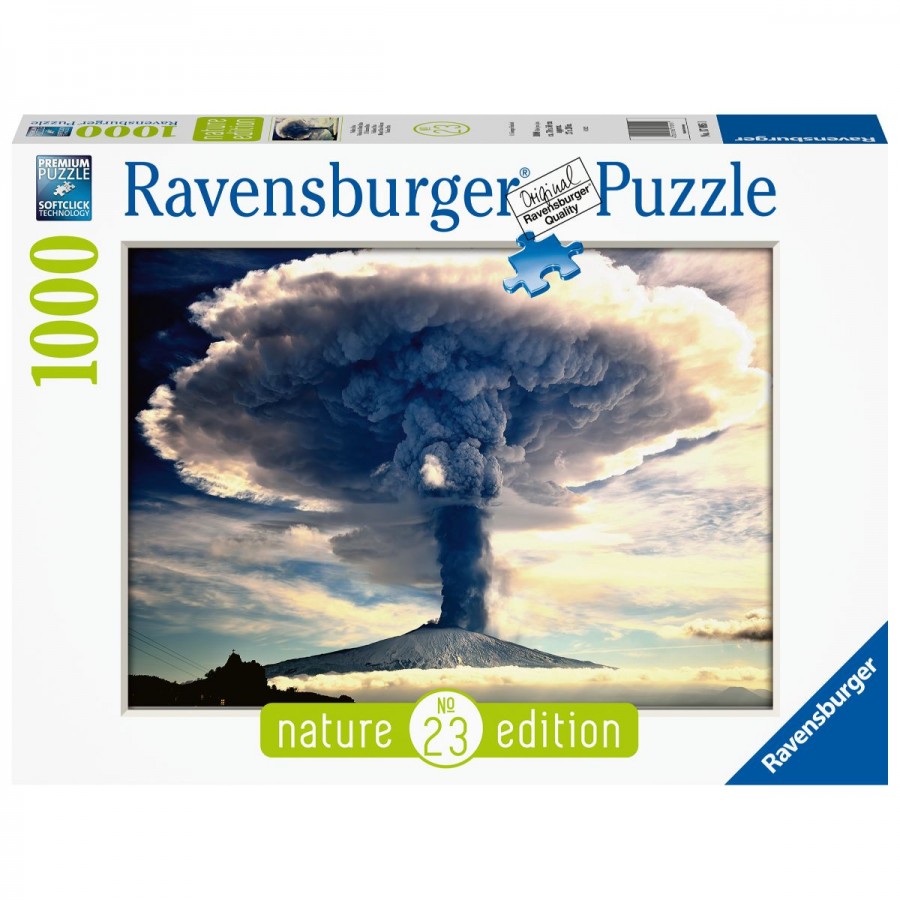 Ravensburger Puzzle 1000 Piece Mount Etna Volcano