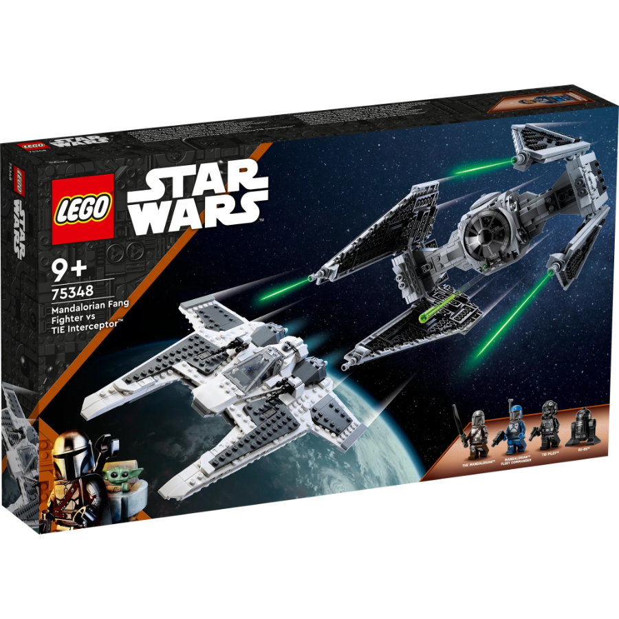 LEGO Star Wars Mandalorian Fang Fighter Vs Tie Interceptor