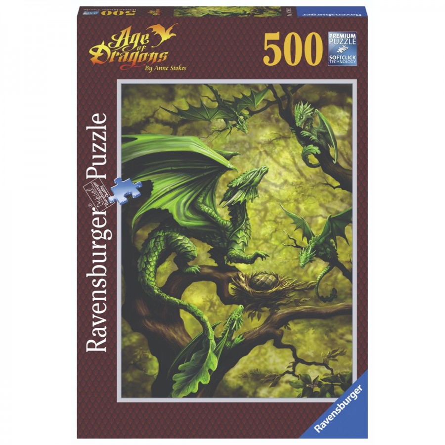 Ravensburger Puzzle 500 Piece Forest Dragon