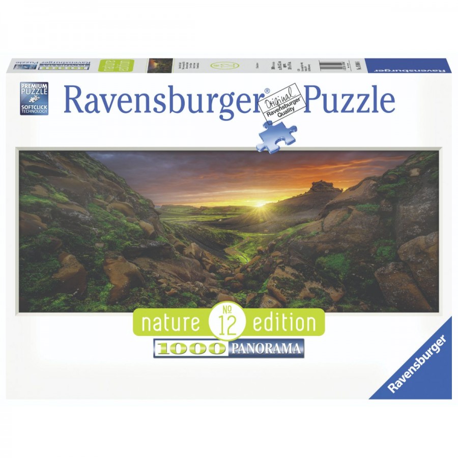 Ravensburger Puzzle 1000 Piece Sun Over Iceland