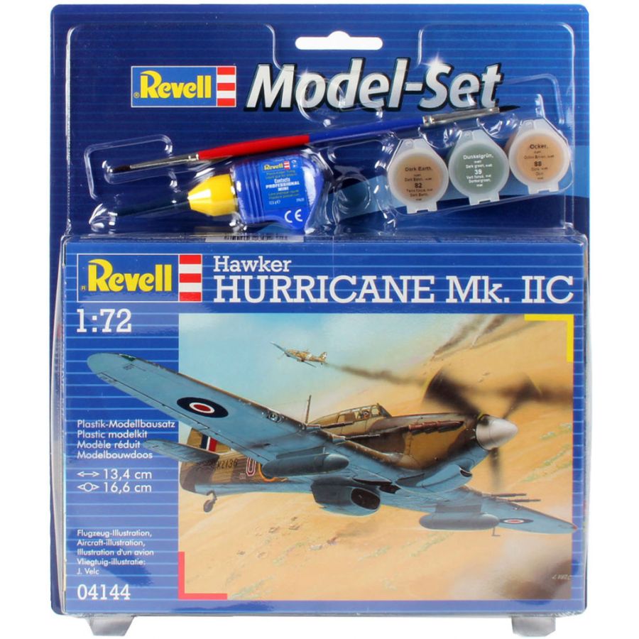 Revell Model Kit Gift Set 1:72 Hawker Hurricane Mk II