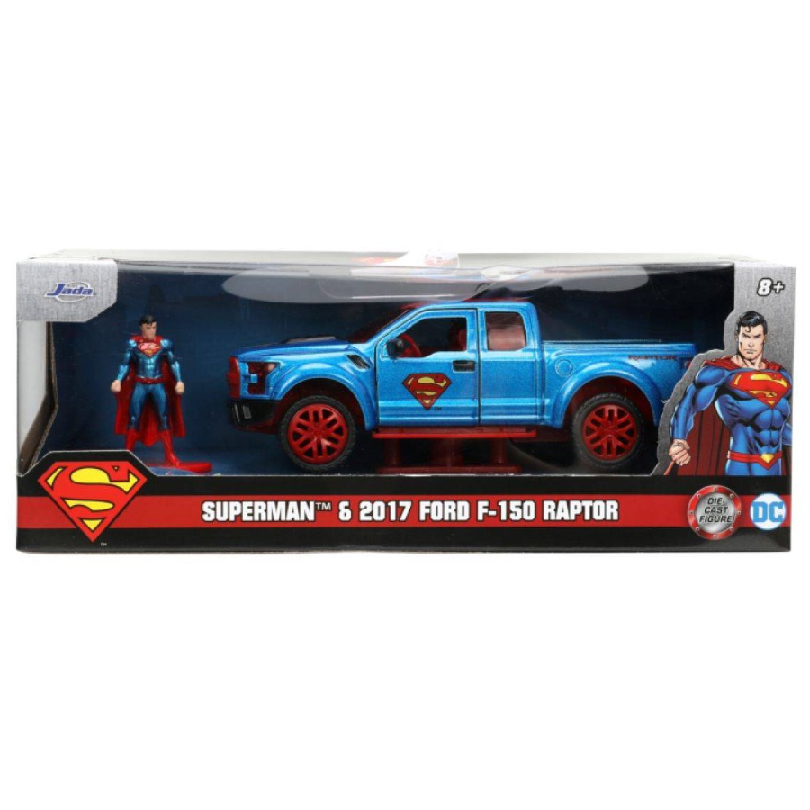 Jada Diecast 1:32 DC Superheroes 2017 Ford F-150 Raptor With Superman