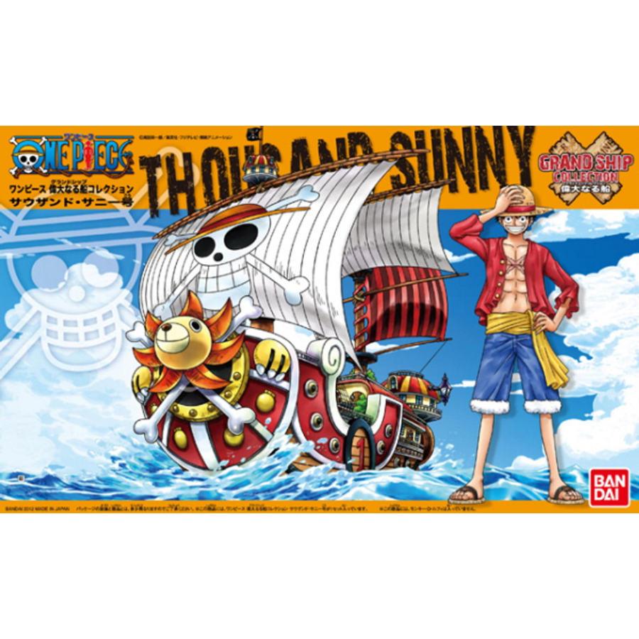 One Piece Model Kit Grand Ship Collection Thousand Sunny