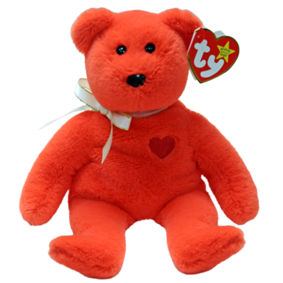 Beanie Boos Regular Plush Valentino II Bear | Teddy Bears, Beanie Boos ...
