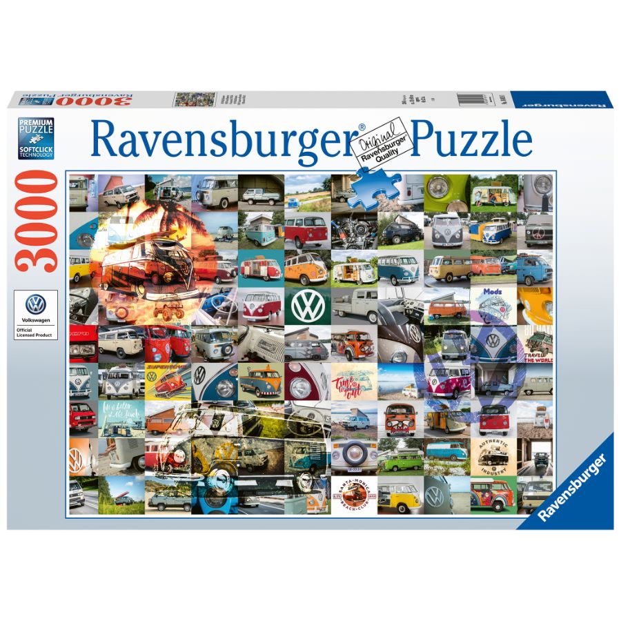 Ravensburger Puzzle 3000 Piece 99 VE Bulli Moments