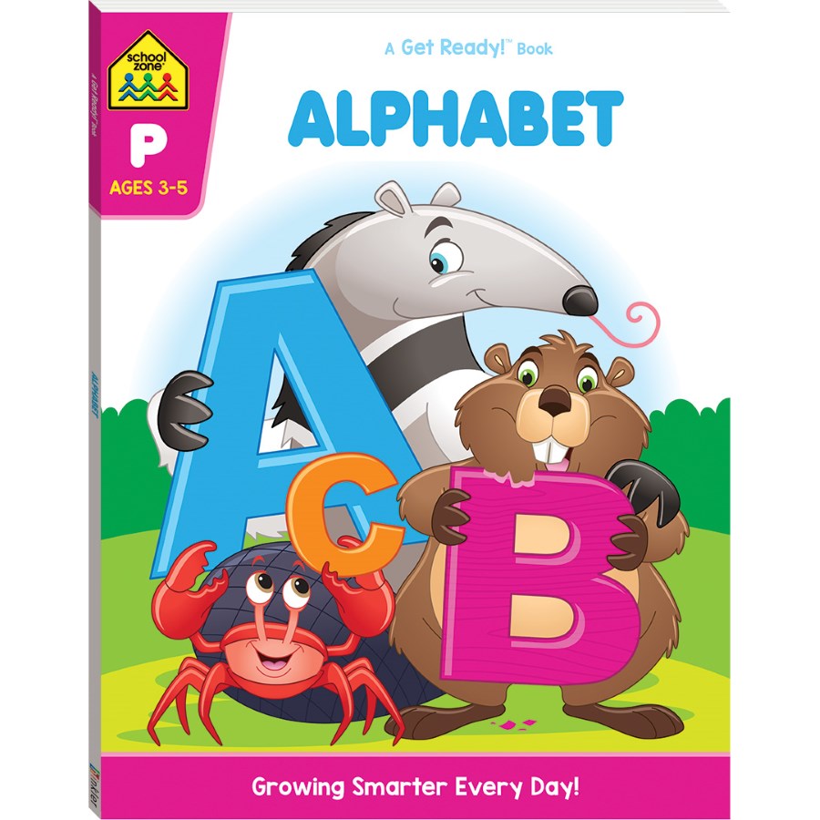 School Zone Alphabet Ages 3-5 2019 Edition