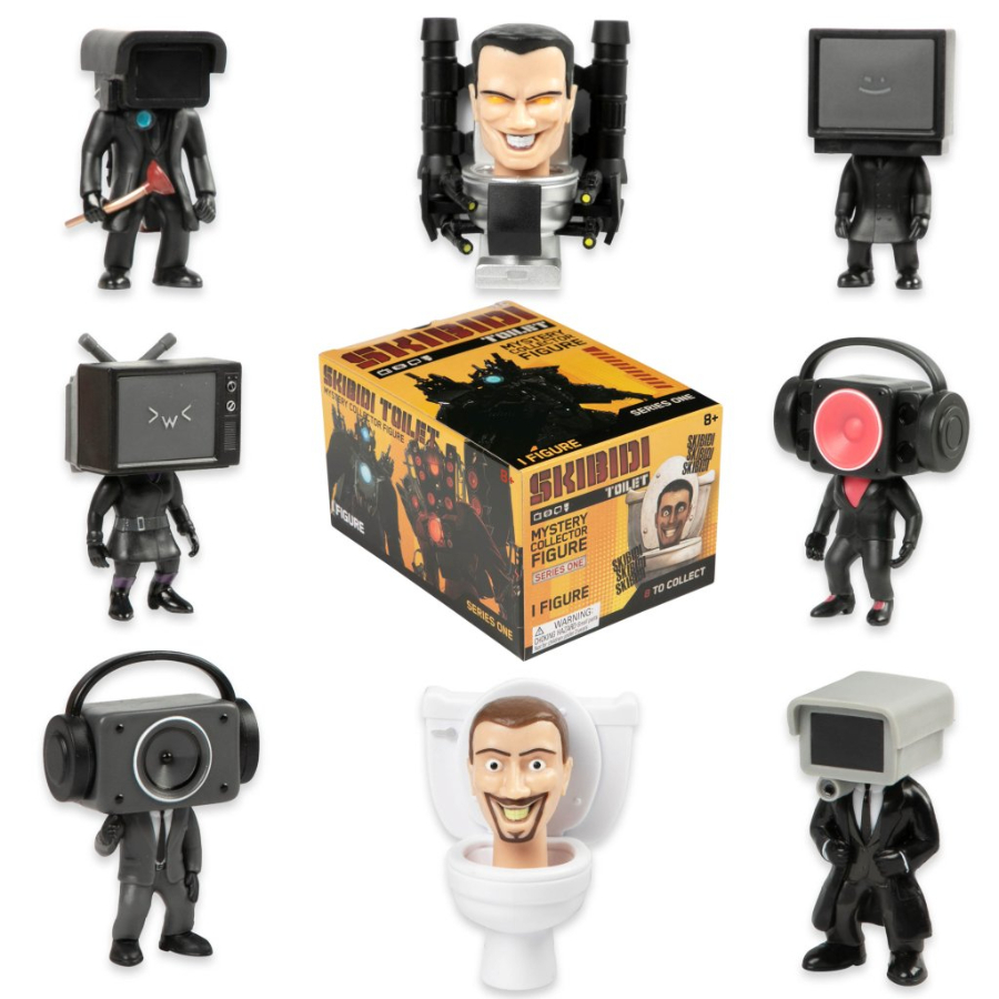 Skibidi Toilet Mystery Collector Figure Series 1 Assorted