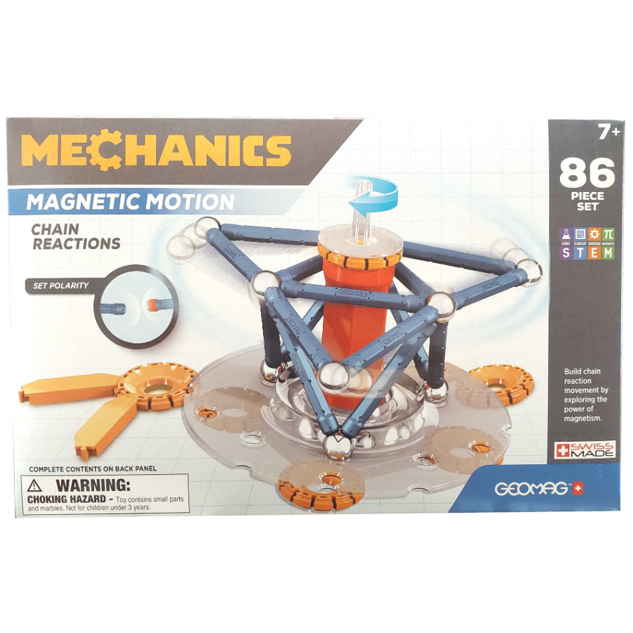 Geomag Mechanics Magnetic Motion 86 Piece Set