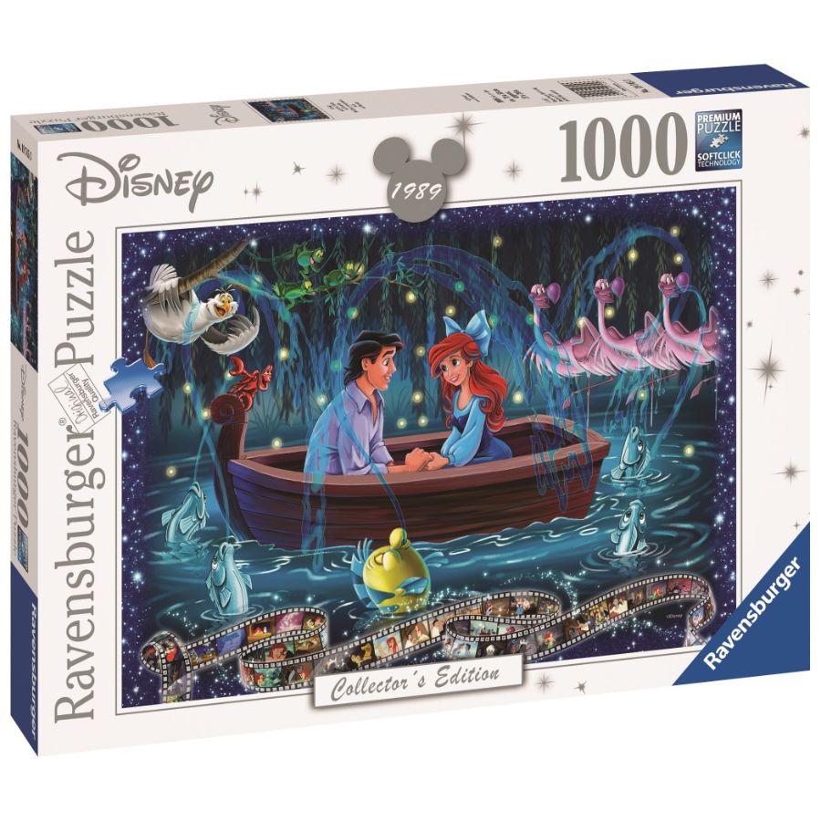 Ravensburger Puzzle Disney 1000 Piece Disney Moments Mermaid 1989