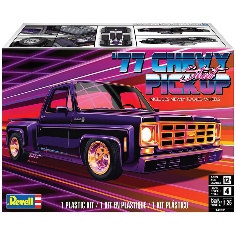 Revell Model Kit 1:24 76 Chevy Squarebody Street Truck