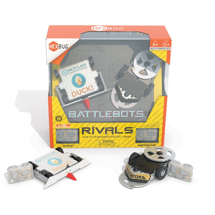 Hexbug BattleBots Rivals 2 Pack Duck & Rotator