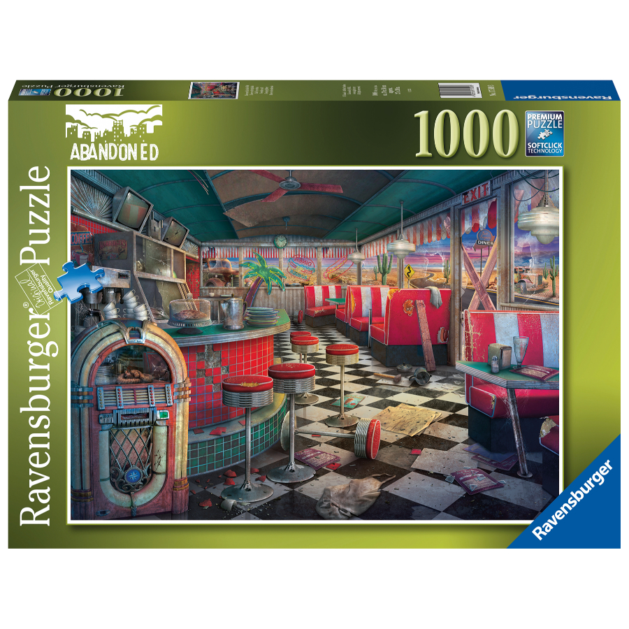 Ravensburger Puzzle 1000 Piece Decaying Diner