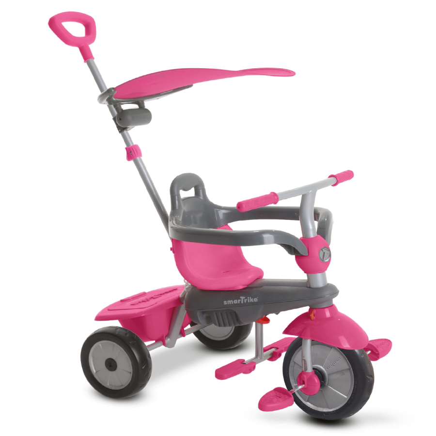 SmarTrike Carnival Trike 3 In 1 With Sun Cover Pink