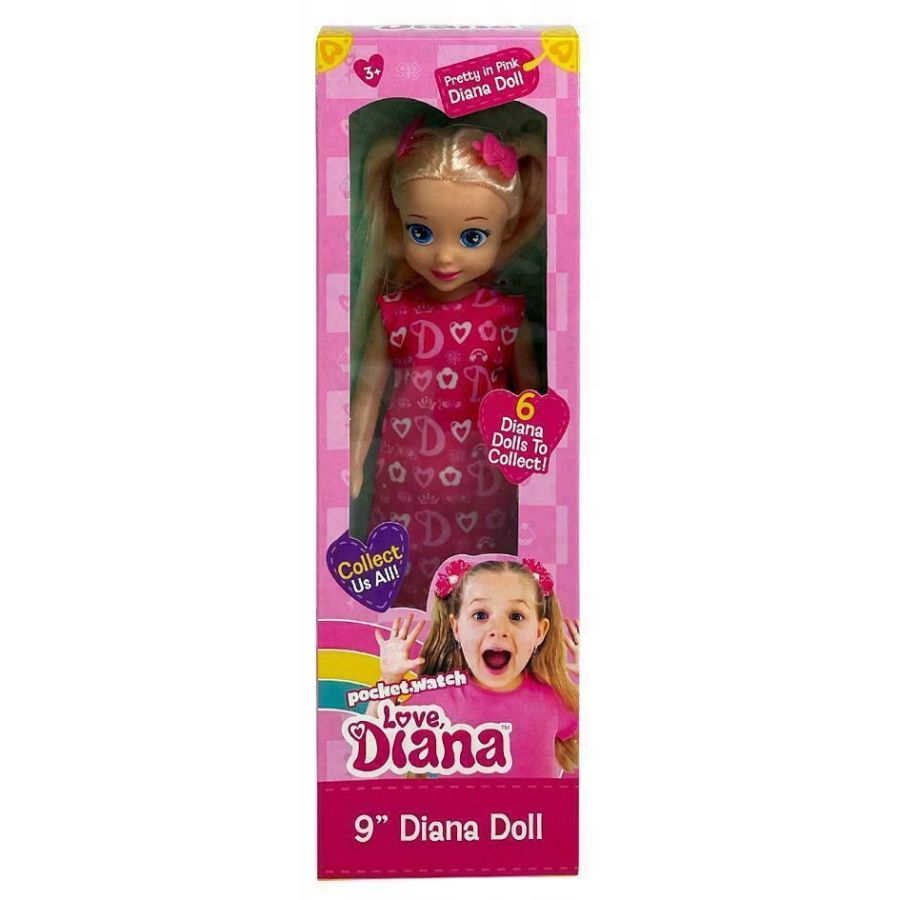 Love Diana 9 Inch Fashion Doll Assorted