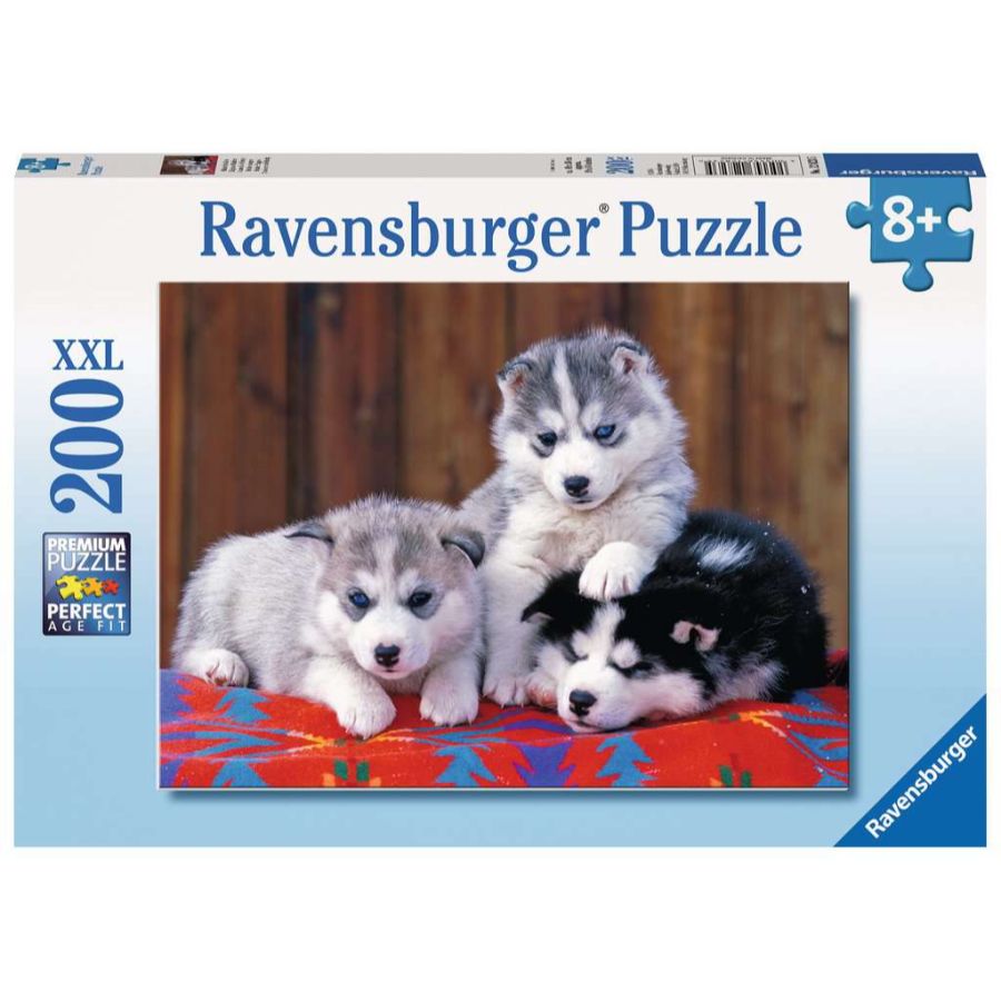 Ravensburger Puzzle 200 Piece Mignons Huskies