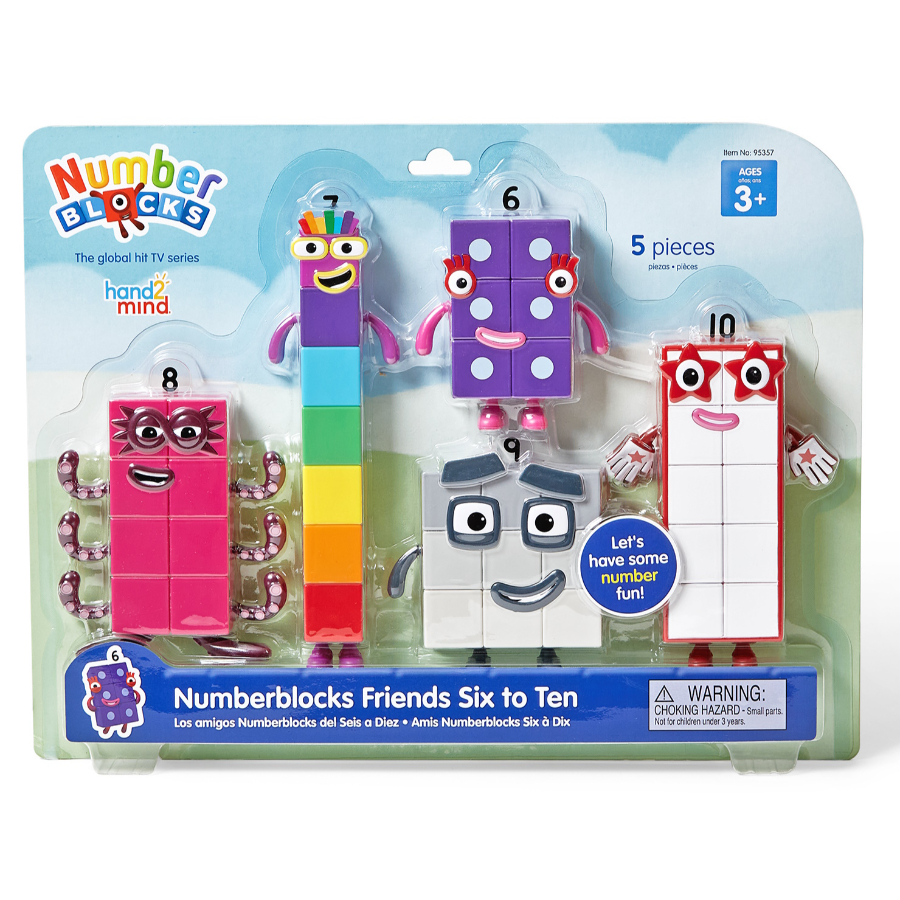 Numberblocks Friends Six To Ten