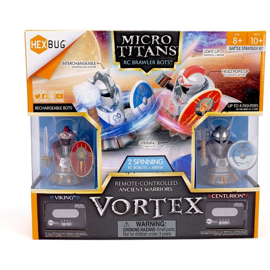 Hexbug Micro Titans Vortex Battle Arena Assorted