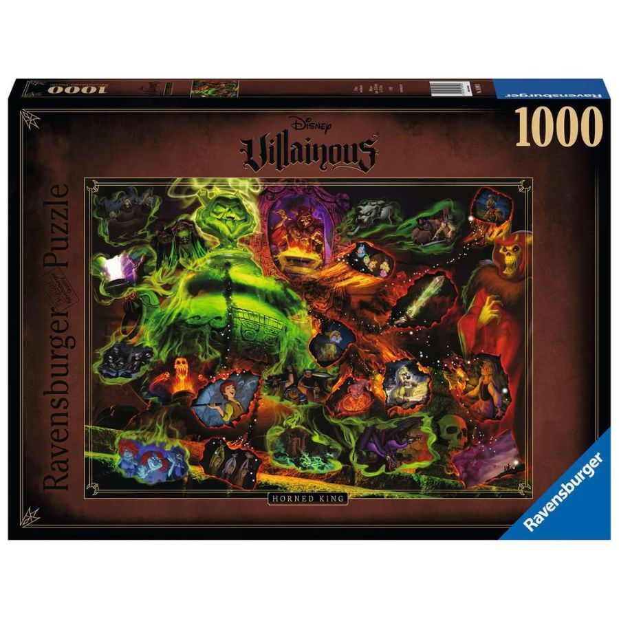 Ravensburger Puzzle Disney 1000 Piece Villainous Horned King