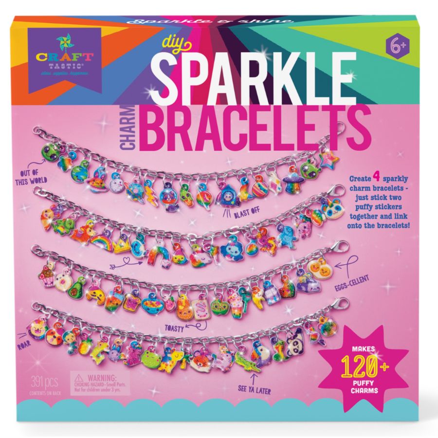 Ann Williams Craft-tastic DIY Sparkle Charm Bracelets Kit