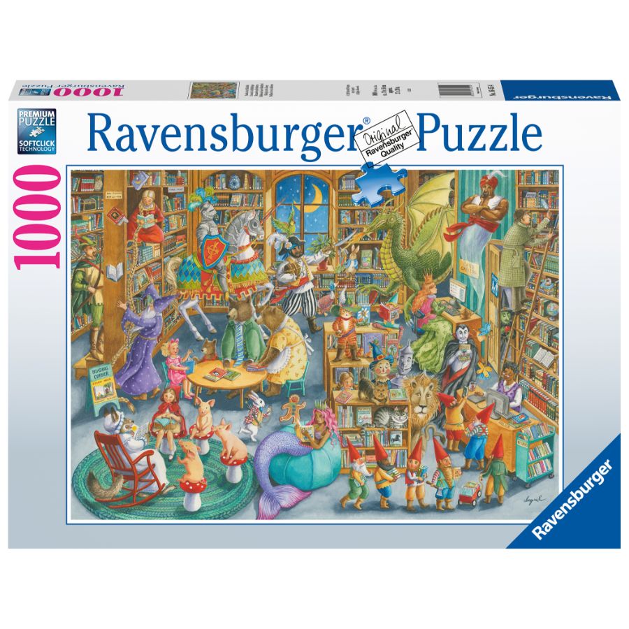 Ravensburger Puzzle 1000 Piece Midnight At The Library
