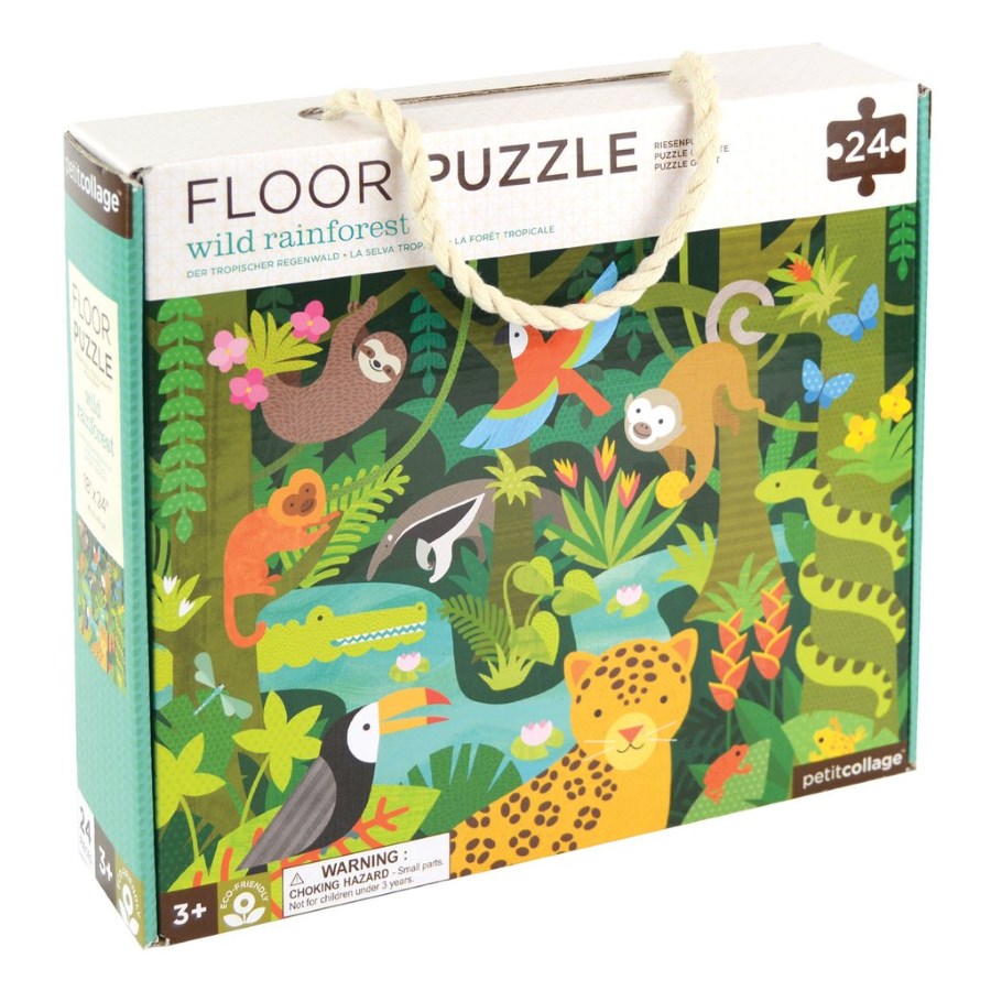 Petitcollage Wild Rainforest Floor Puzzle