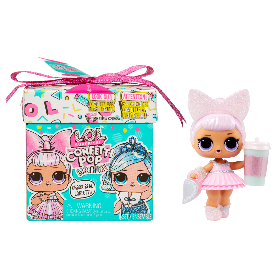 LOL Surprise Confetti Pop Birthday Doll Assorted