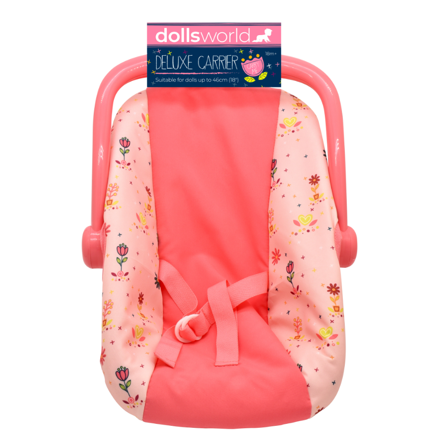 Dolls World Baby Doll Car Seat Carrier