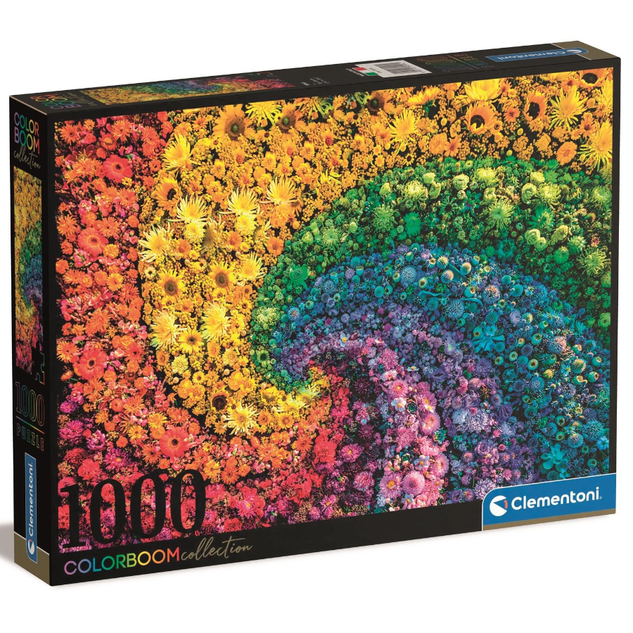 Clementoni 1000 Piece Puzzle Colorbloom Whirl