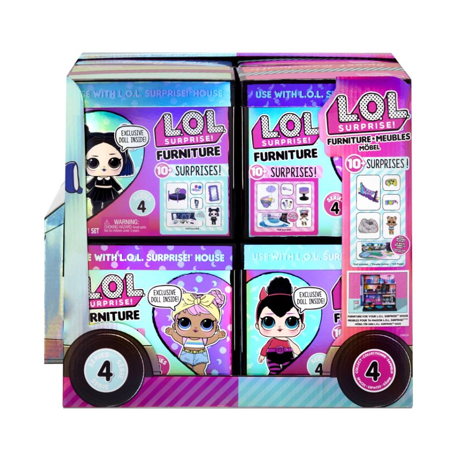 LOL Surprise Furniture With Doll Series 3 Assorted