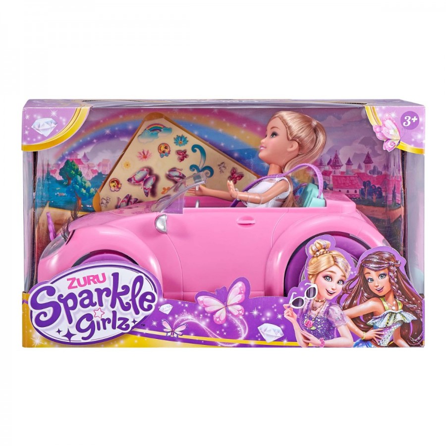 Sparkle Girlz Fashion Doll With Convertible