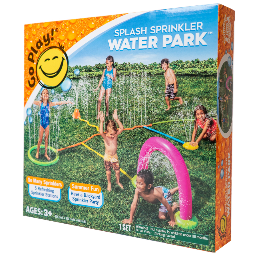 Go Play Water Fun Splash Sprinkler Water Park