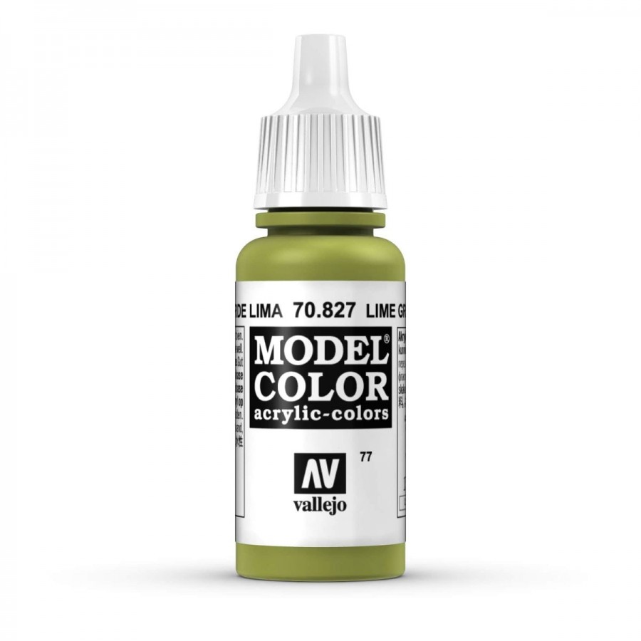 Vallejo Acrylic Paint Model Colour Lime Green 17ml