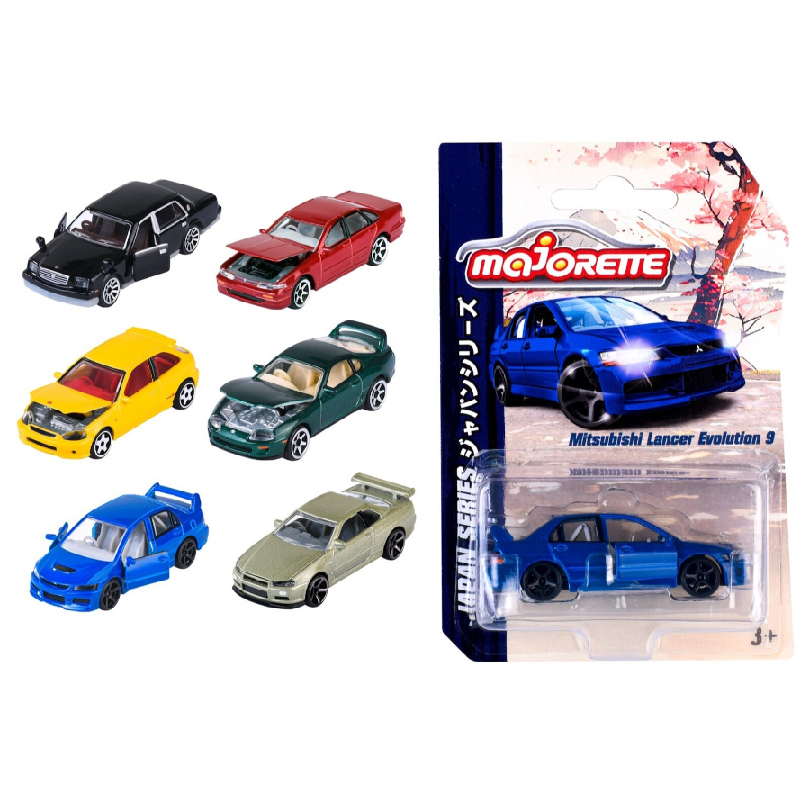 Majorette Diecast Cars Japan Series Premium Car Assorted