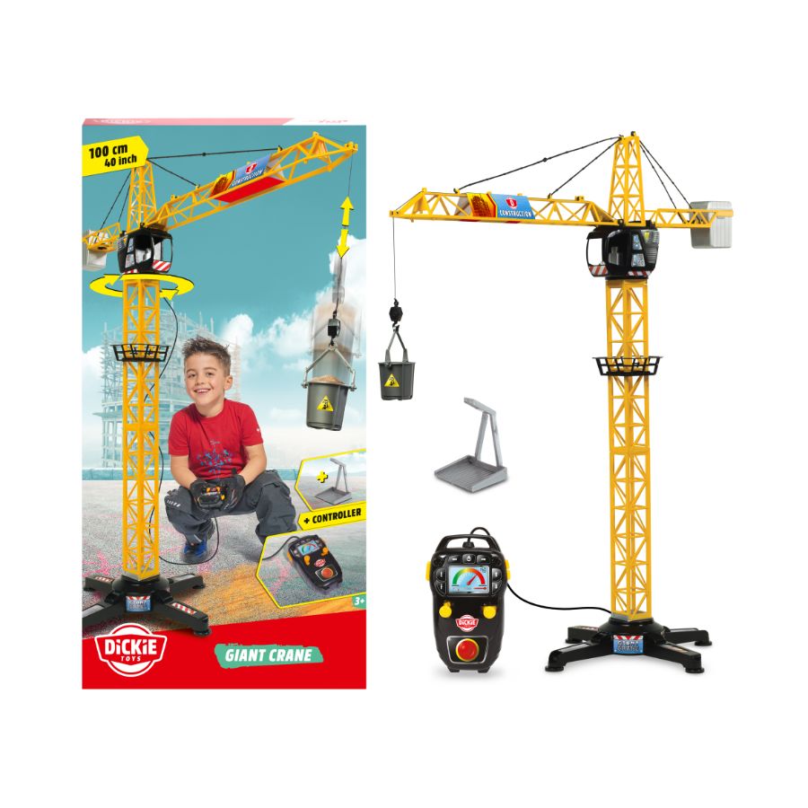 Dickie Toys Remote Control Giant Crane 1m Tall