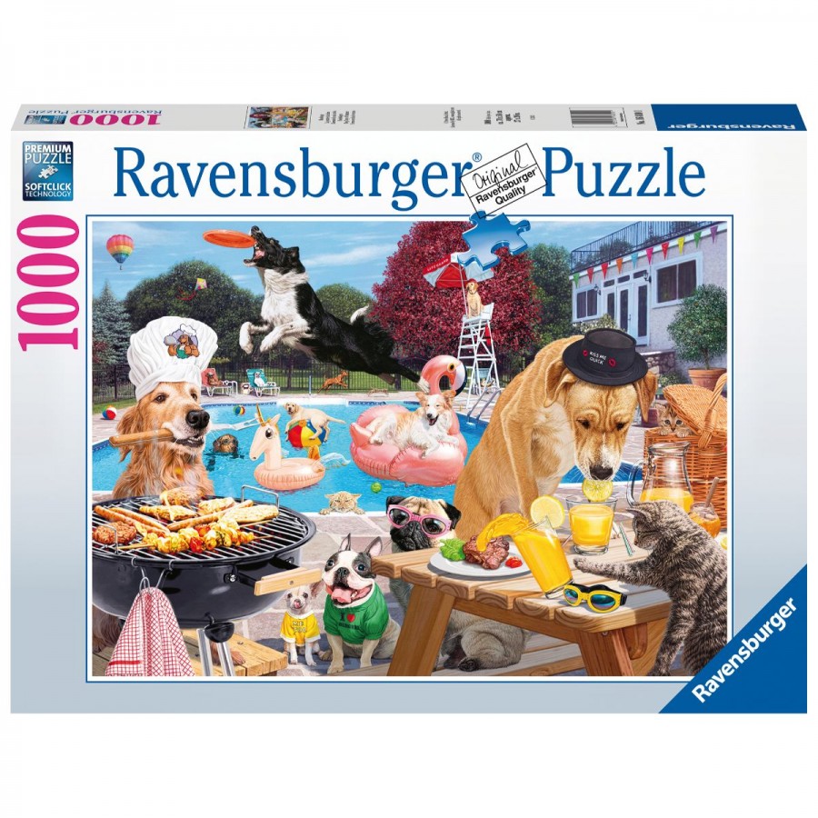 Ravensburger Puzzle 1000 Piece Dog Days Of Summer