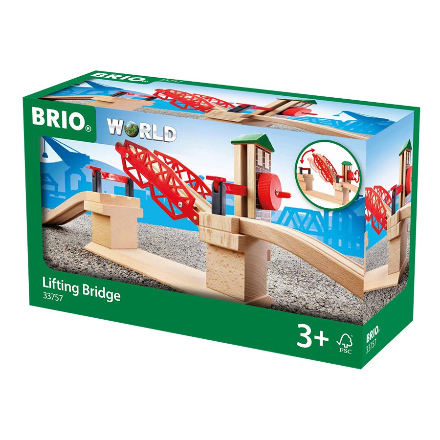 Brio Wooden Train Accessories Lifting Bridge