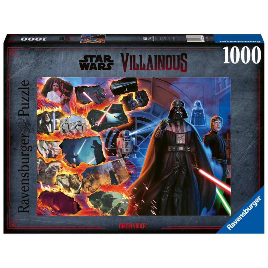 Ravensburger Puzzle Disney 1000 Piece Star Wars Villainous Darth Vader