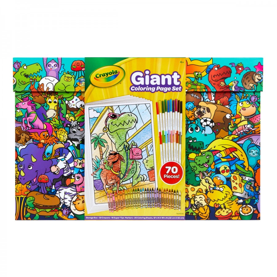Crayola Giant Coloring Page Art Kit