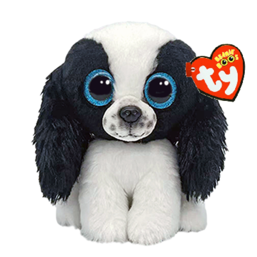 Beanie Boos Regular Plush Sissy Black & White Dog