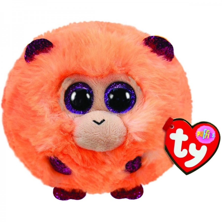 Beanie Boos Ty Puffies Coconut Monkey