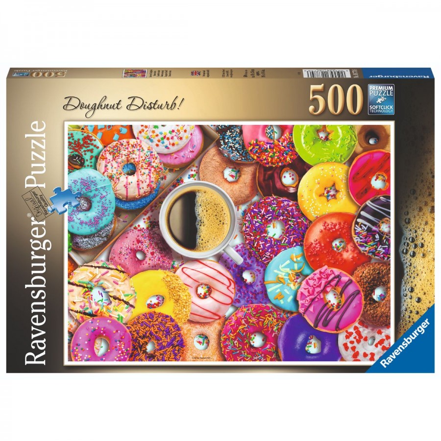 Ravensburger Puzzle 500 Piece Doughnut Disturb