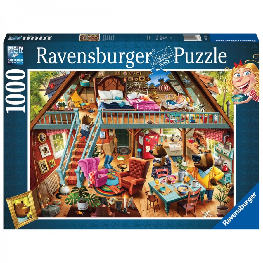 Ravensburger Puzzle 1000 Piece Goldilocks Gets Caught